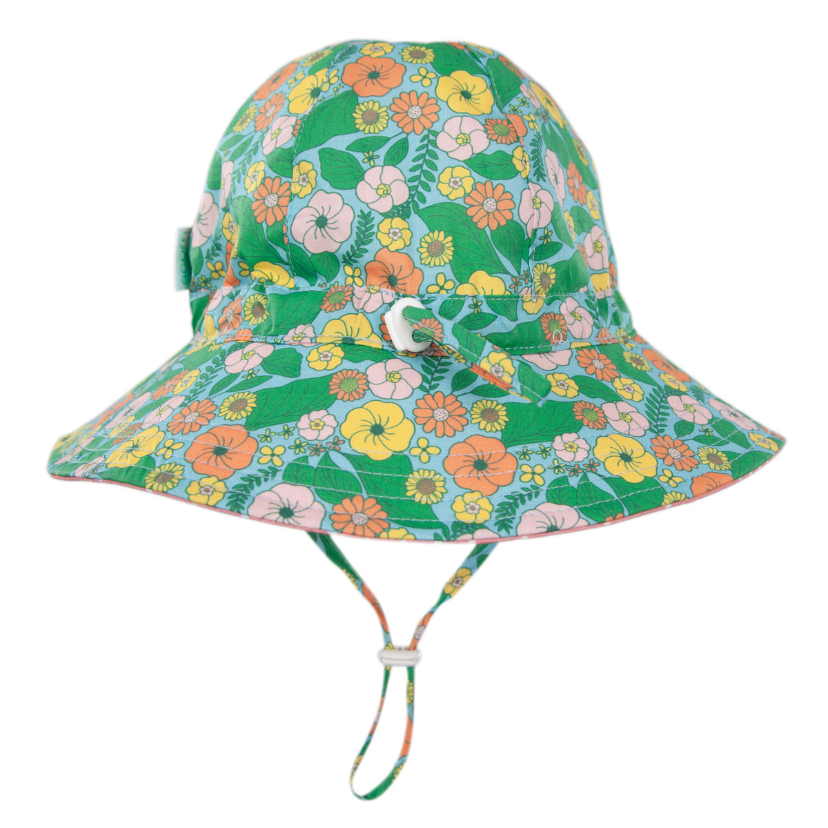 Eden Wide Brim Sunhat Mint and Multi