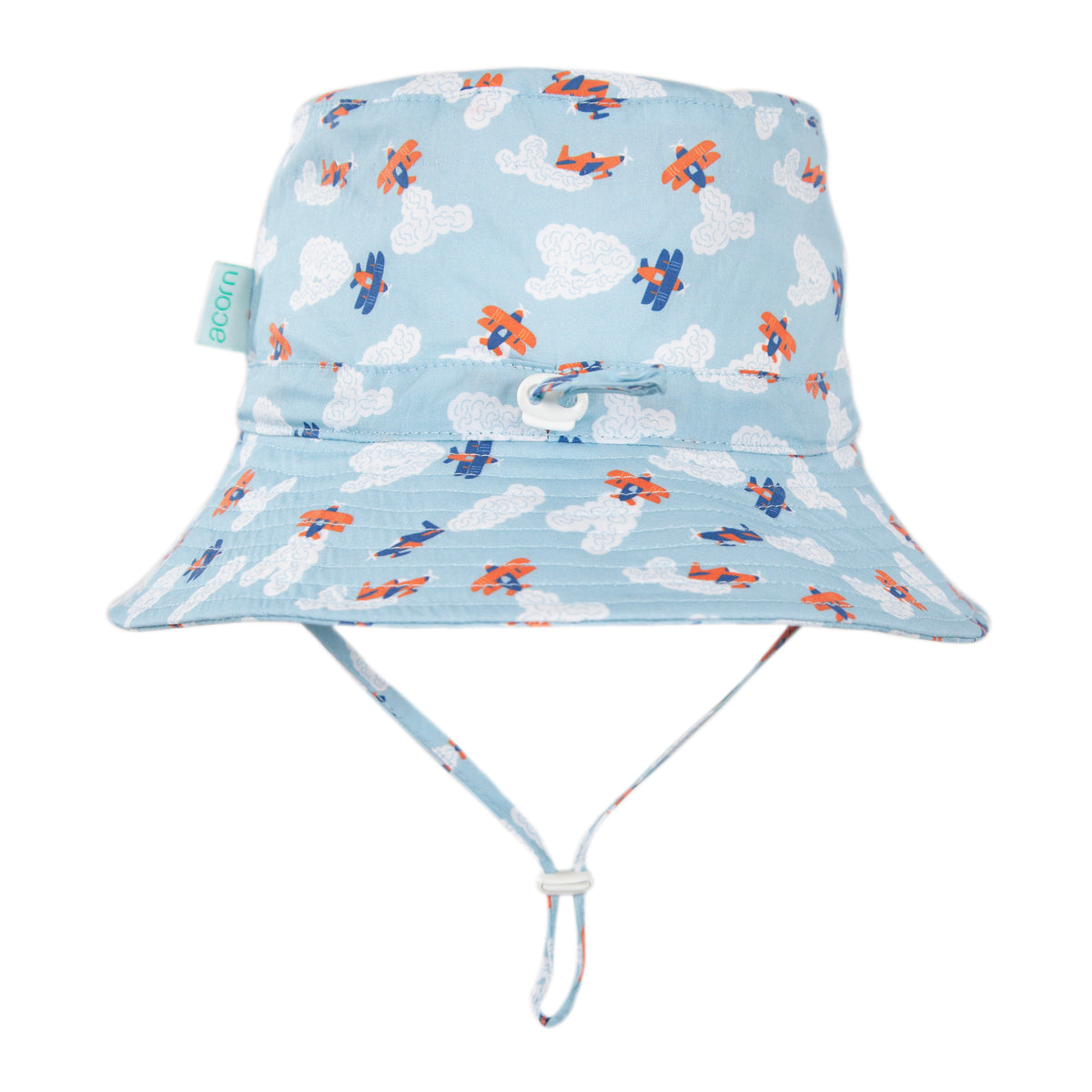 High Flyers Wide Brim Bucket Hat Blue, Red and White