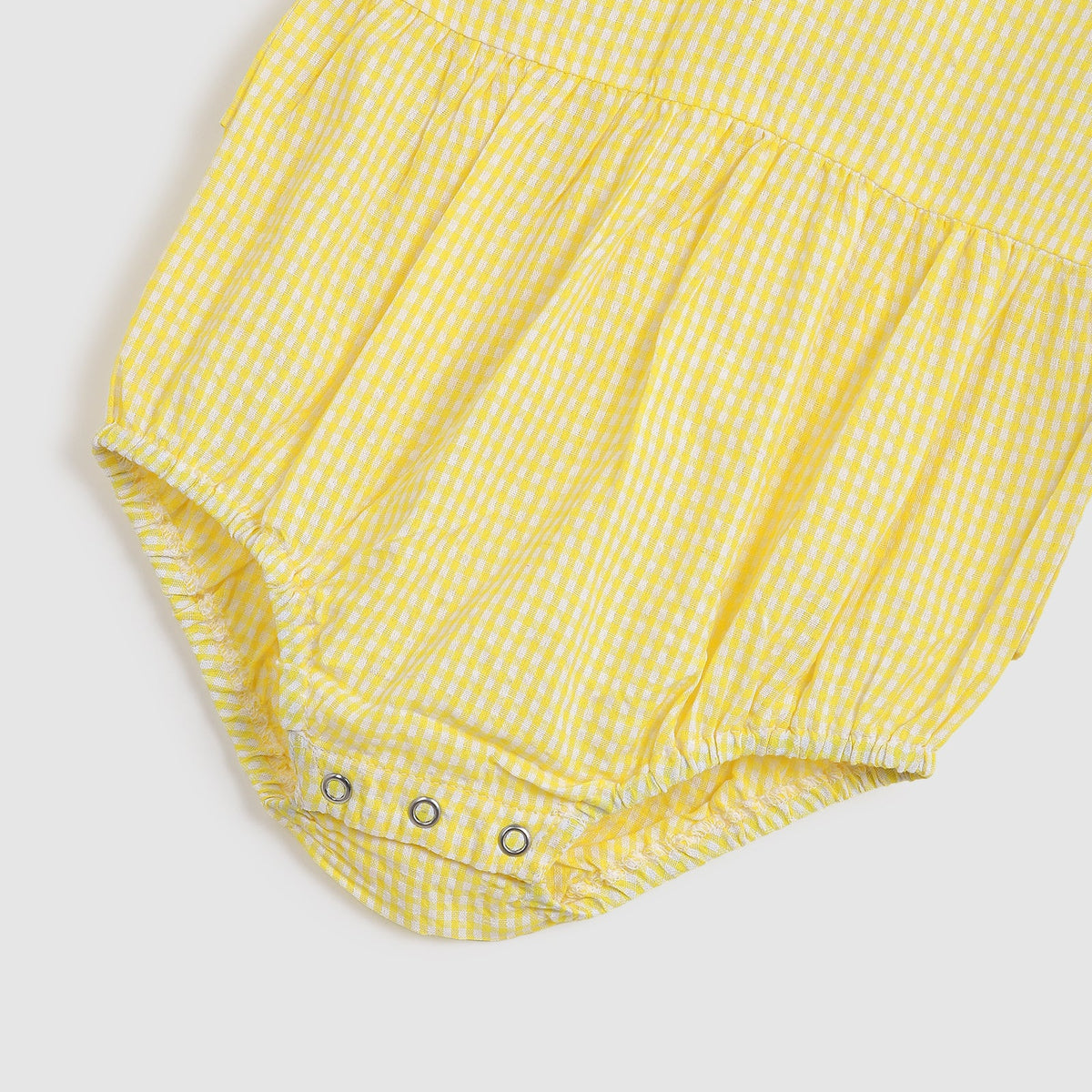Nellie Playsuit | Yellow Gingham