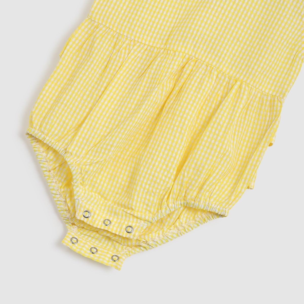 Nellie Playsuit | Yellow Gingham