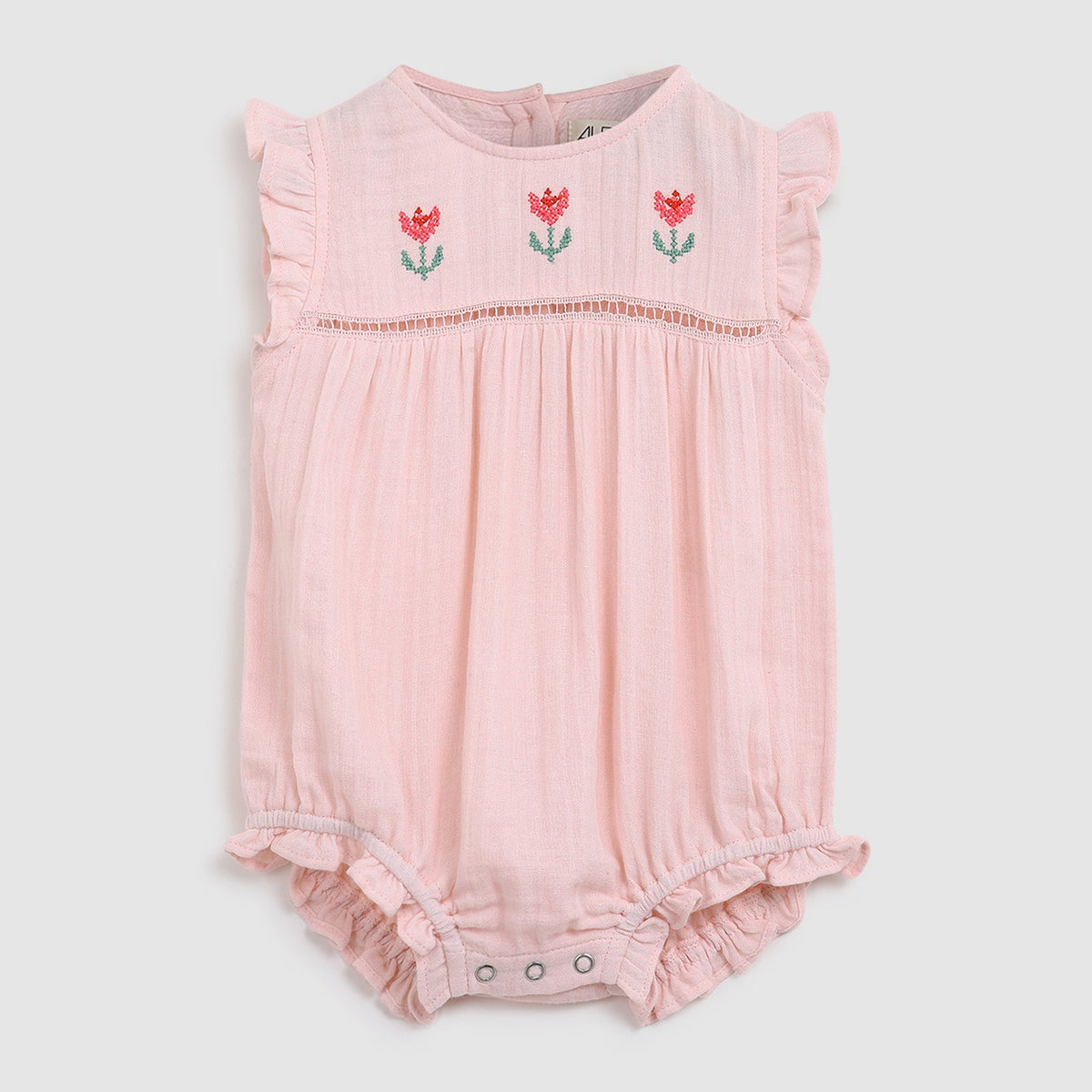 Flee Playsuit | Pink