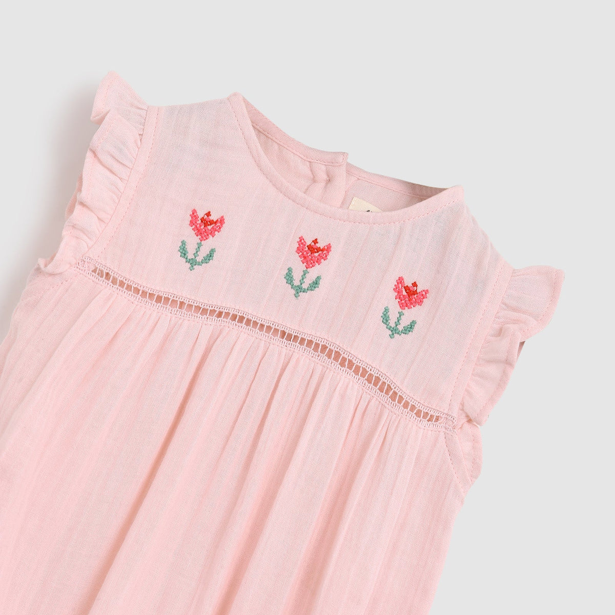 Flee Playsuit | Pink
