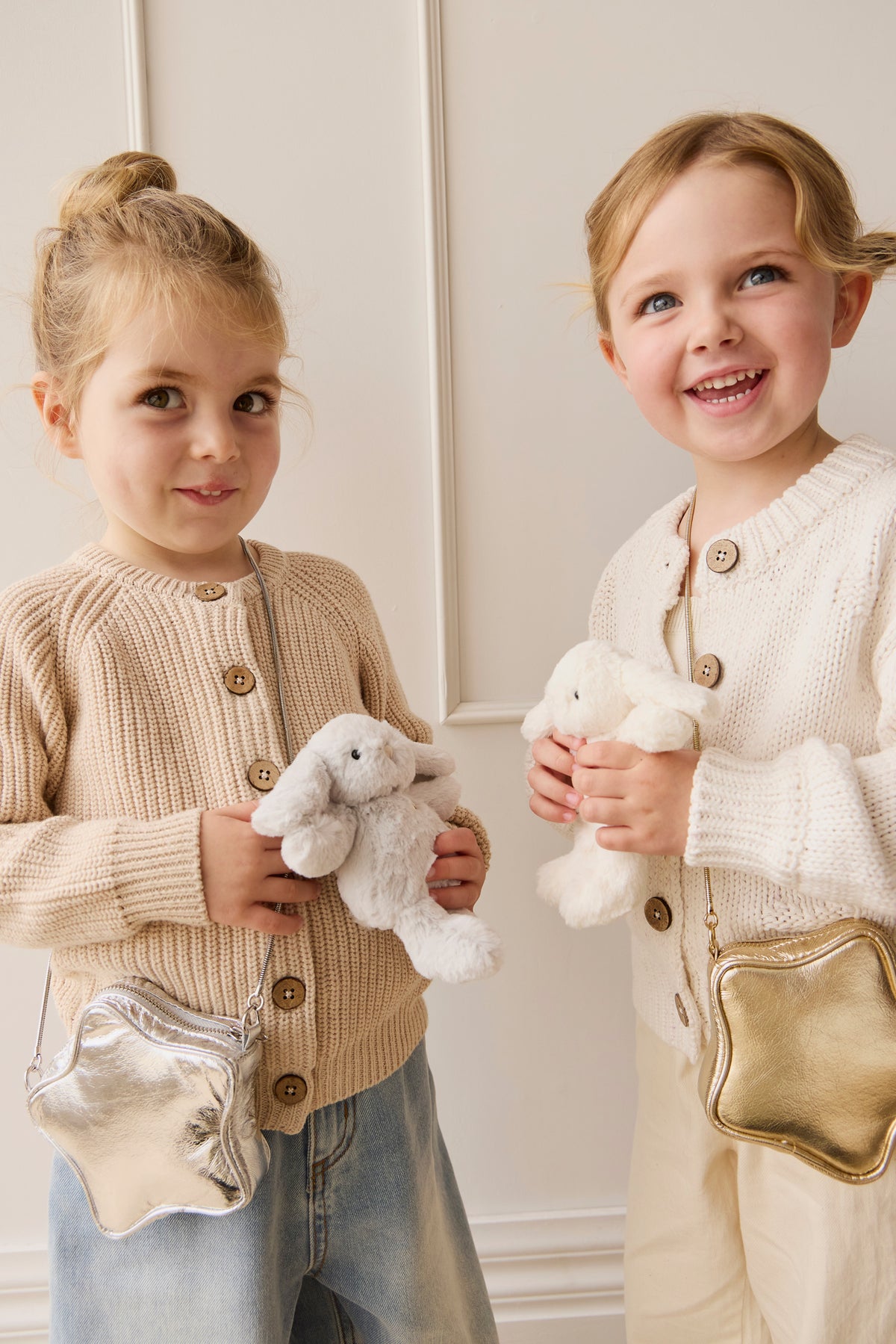 Snuggle Bunnies | Penelope Key Charm | Marshmallow