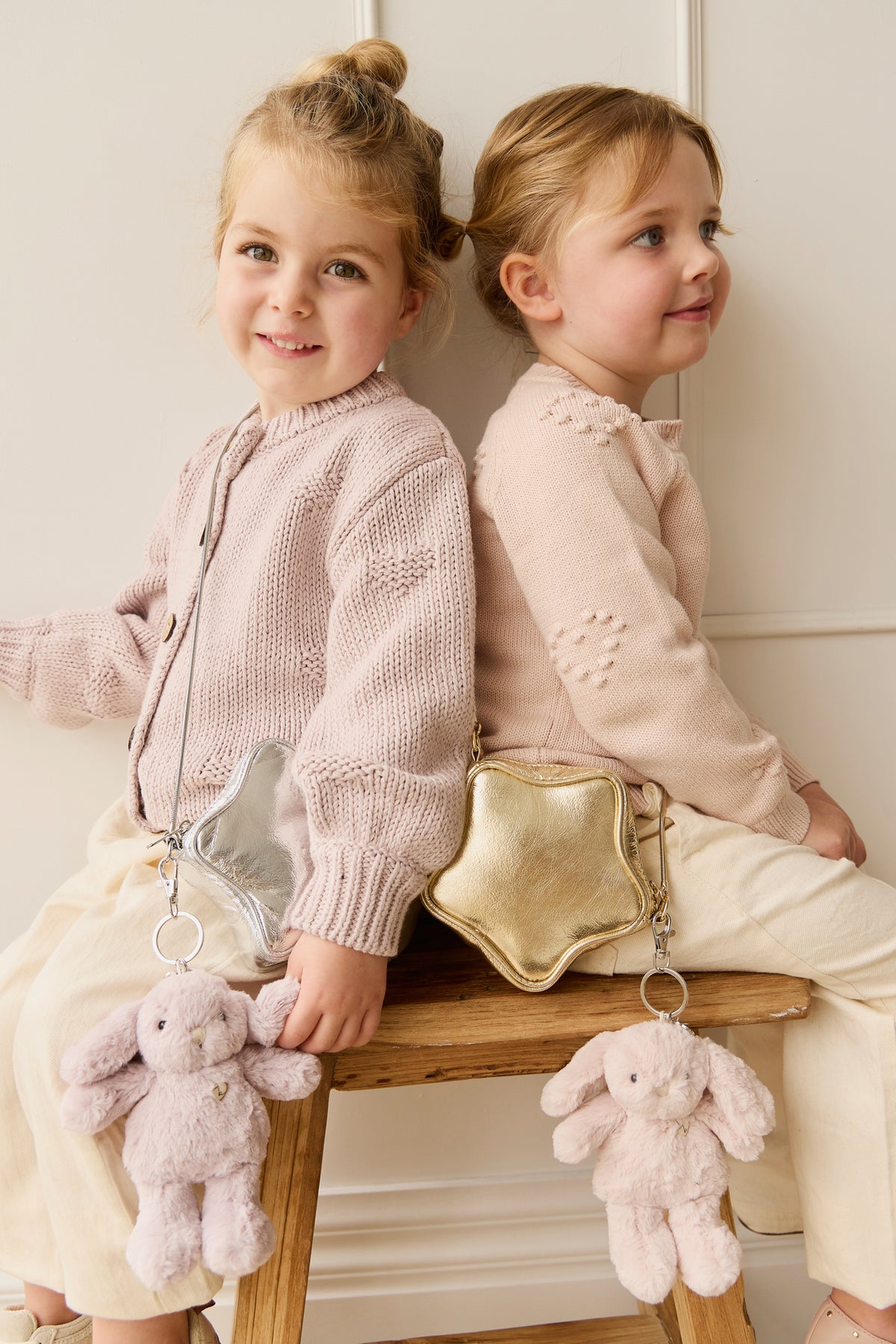 Snuggle Bunnies | Penelope Key Charm | Violet