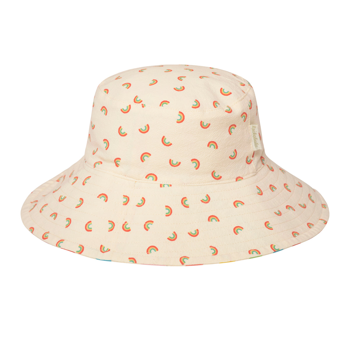 Rainbow Stripe Reversible Sun Hat 3-6 YRS