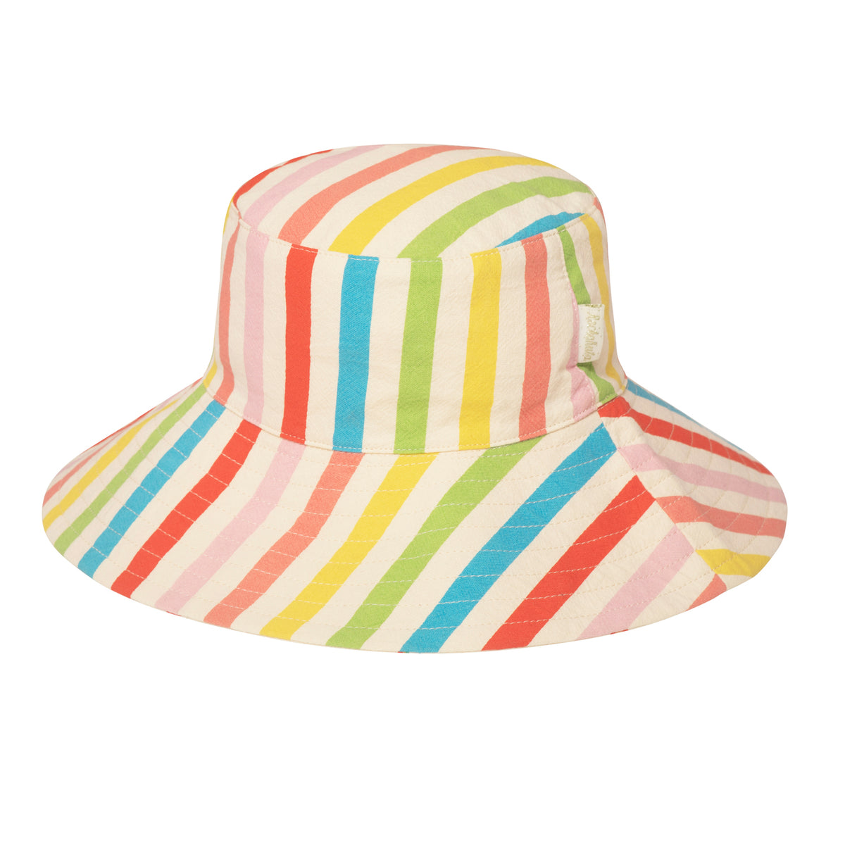 Rainbow Stripe Reversible Sun Hat 3-6 YRS
