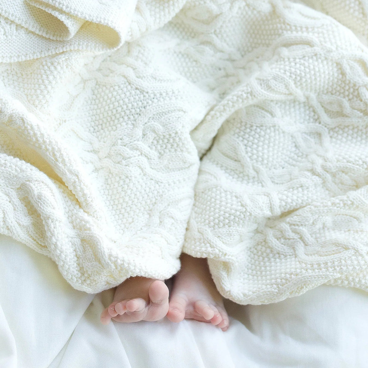 Organic Blanket Bowie | Cream
