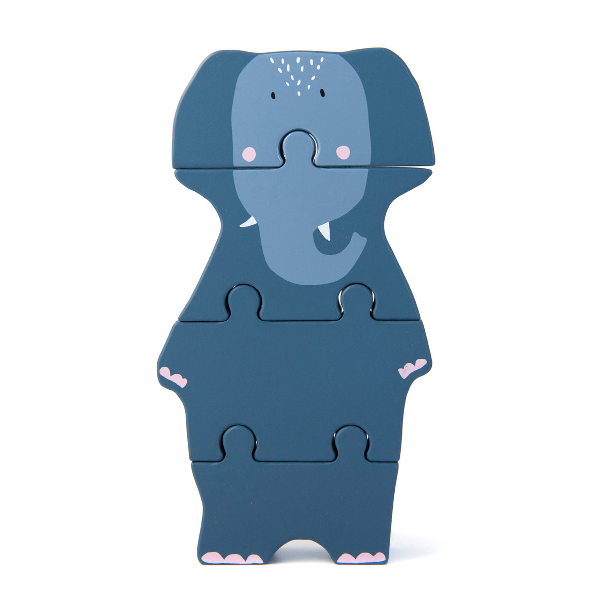 Trixie Wooden Body Puzzle | Mrs. Elephant