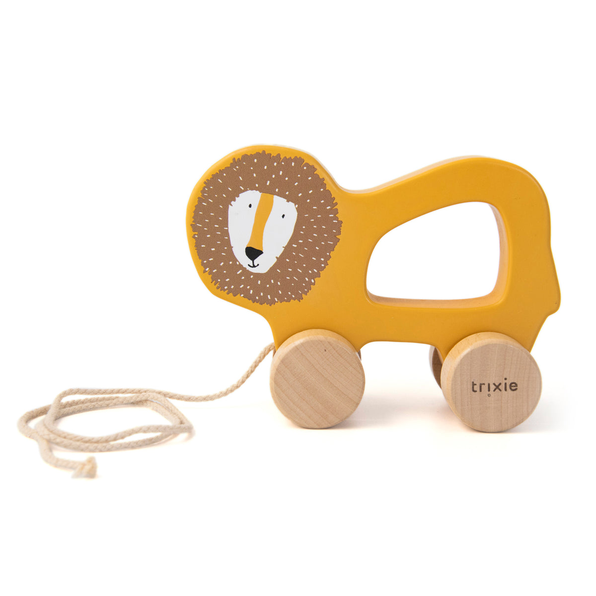 Trixie Wooden Pull Along Toy | Mr. Lion