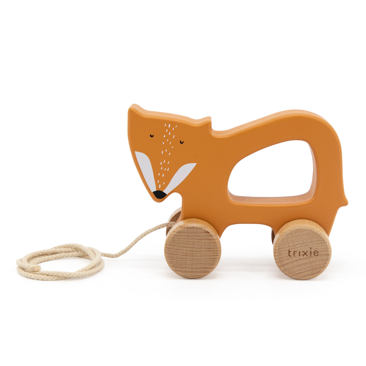 Trixie Wooden Pull Along Toy | Mr. Fox