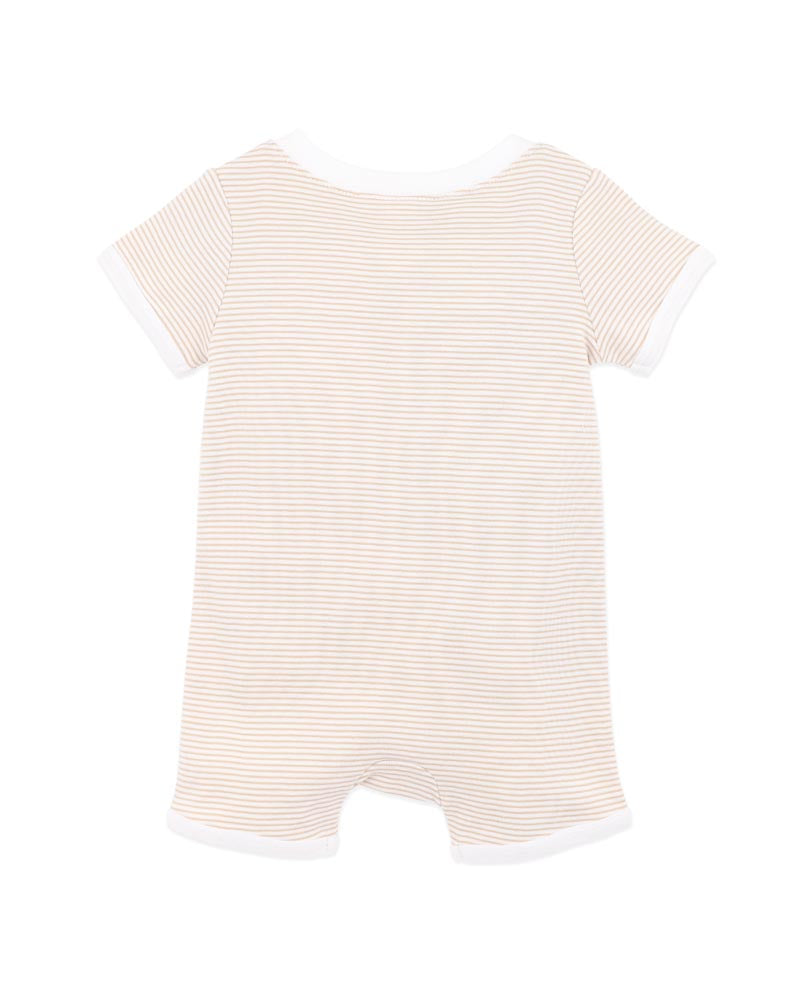 Billie Giraffe Organic SS Zipsuit