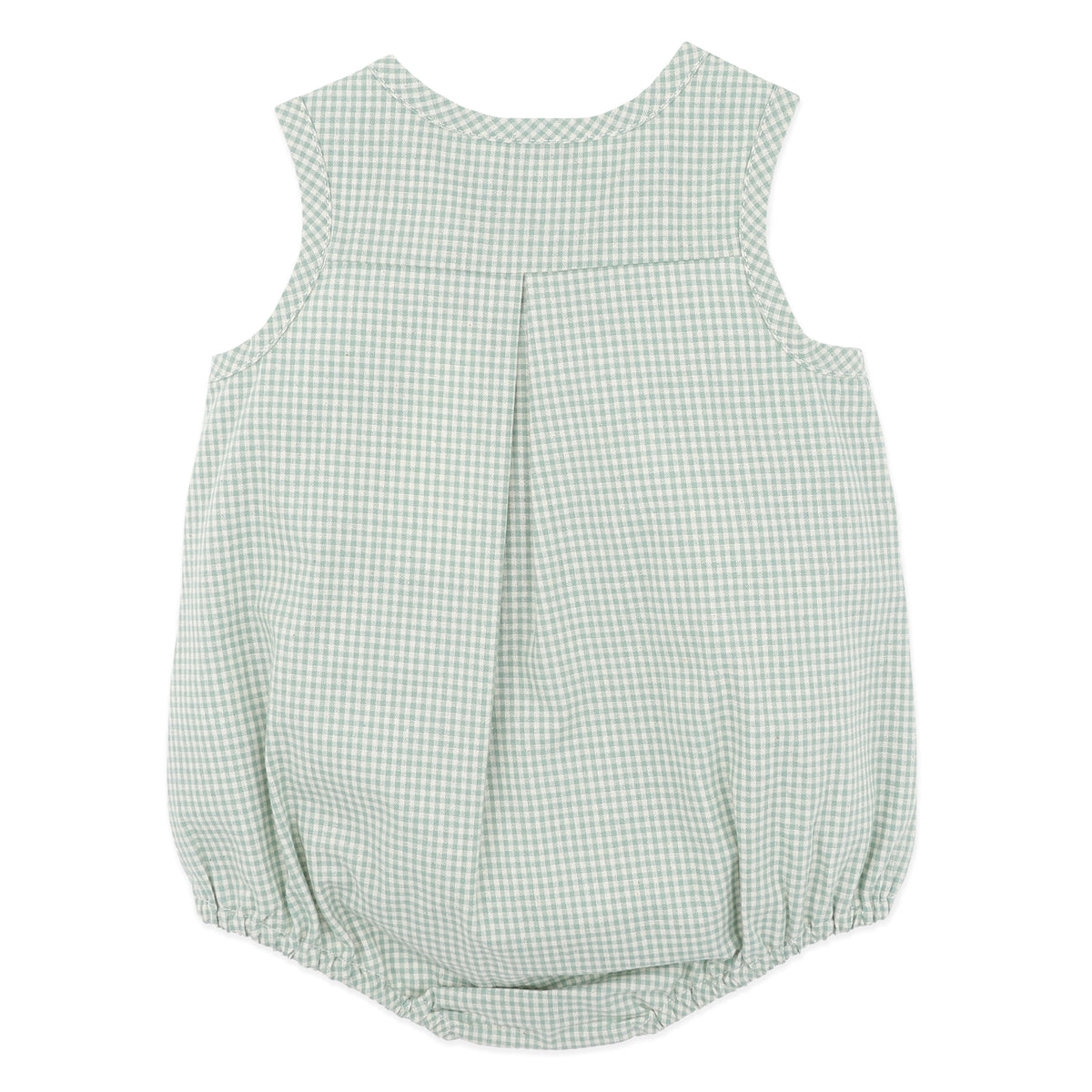 SCOUT CHECK BUTTON UP BODYSUIT