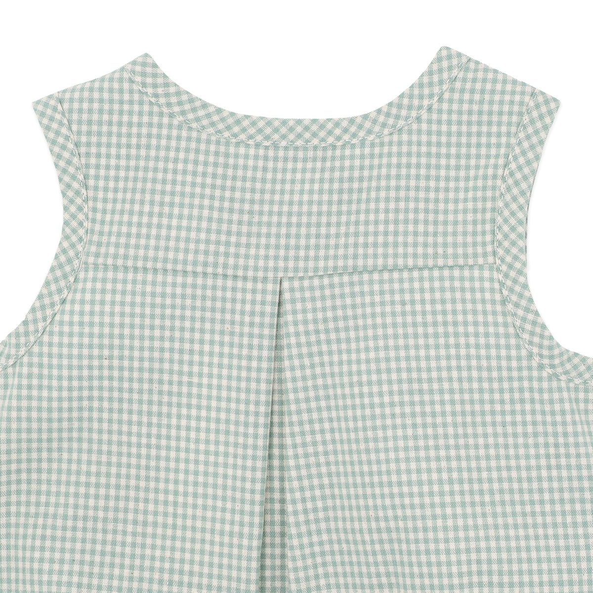 SCOUT CHECK BUTTON UP BODYSUIT