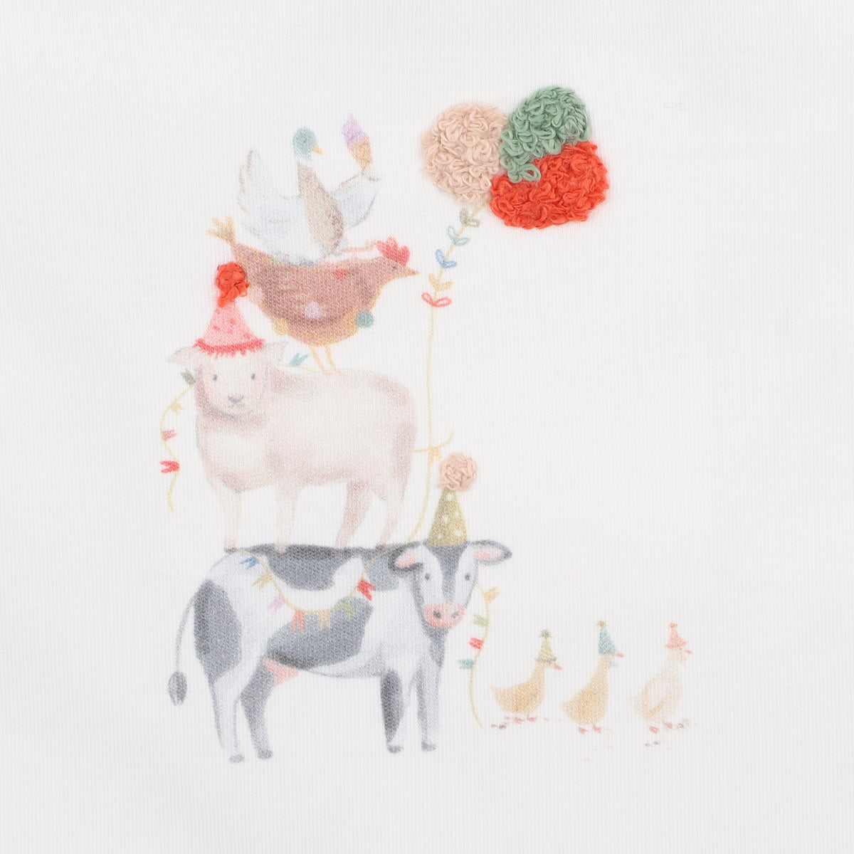 SCOUT ORGANIC ANIMAL STACK BODYSUIT