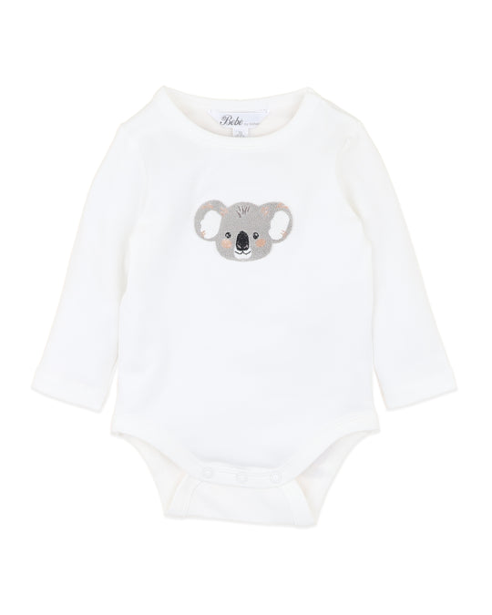 CHARLIE KOALA ORGANIC LS BODYSUIT