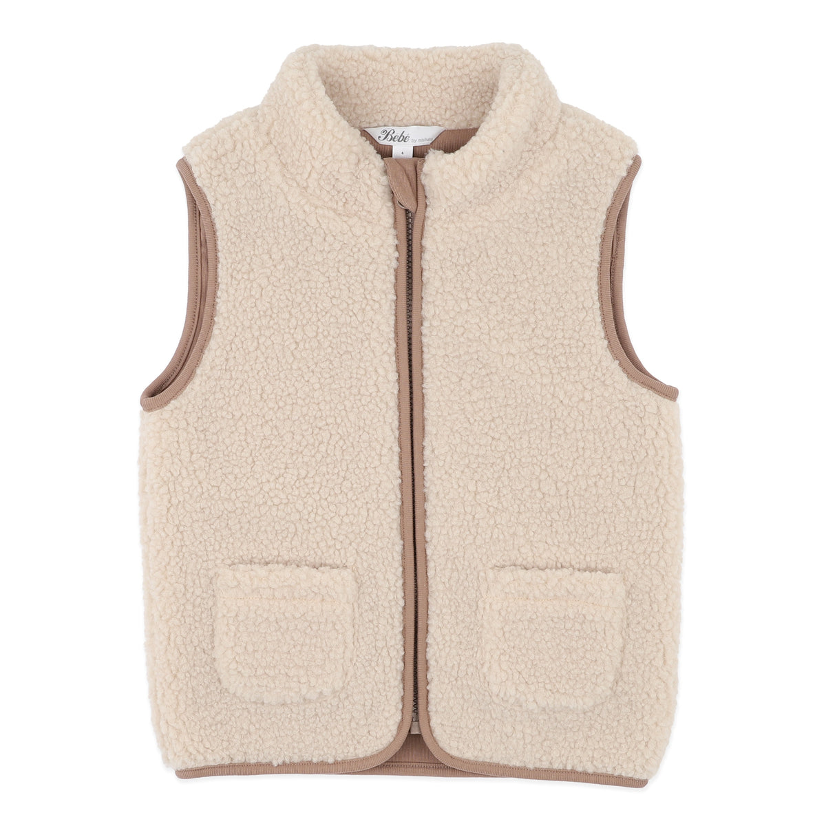 Natural Sherpa Vest