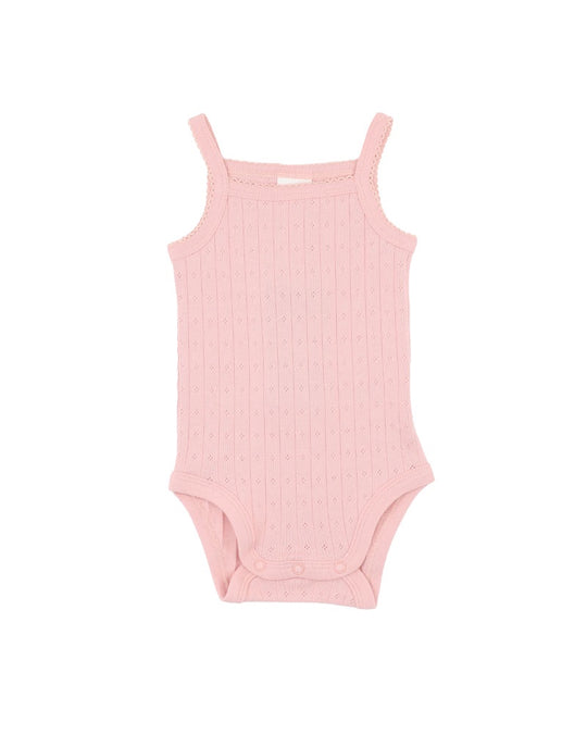 Blossom Organic Pointelle Single Bodysuit