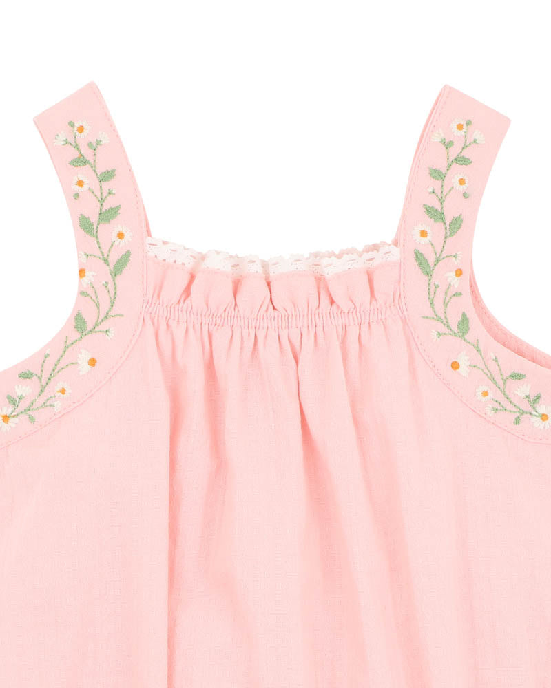 Tess EMB Strap Bodysuit