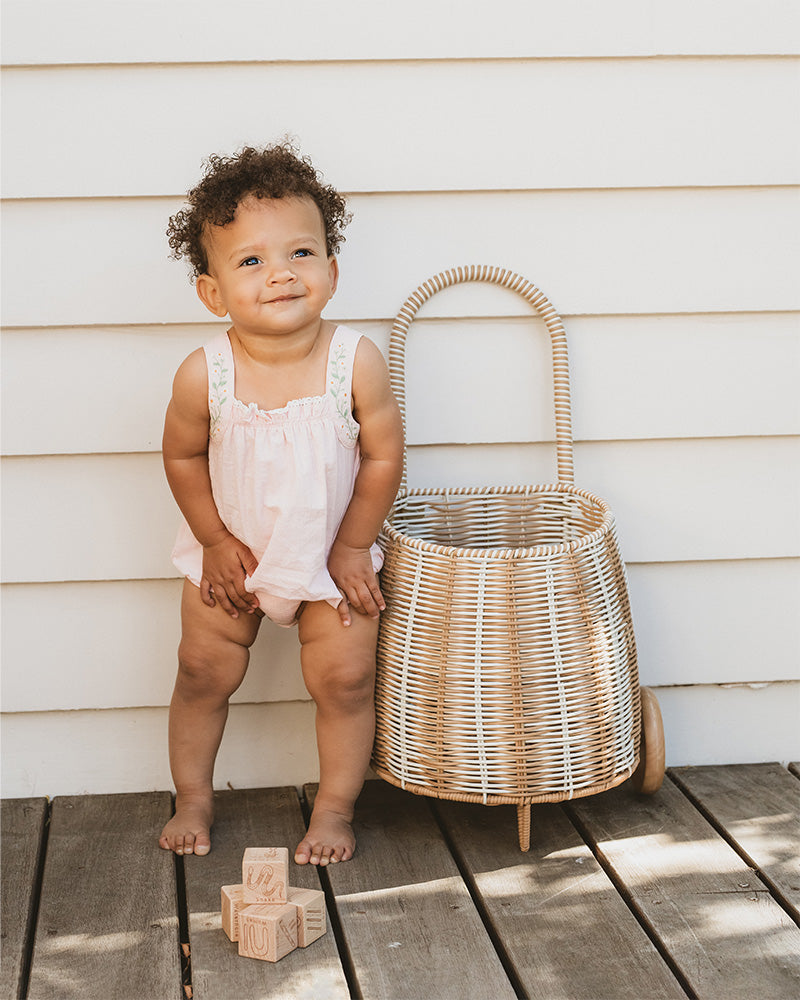 Tess EMB Strap Bodysuit