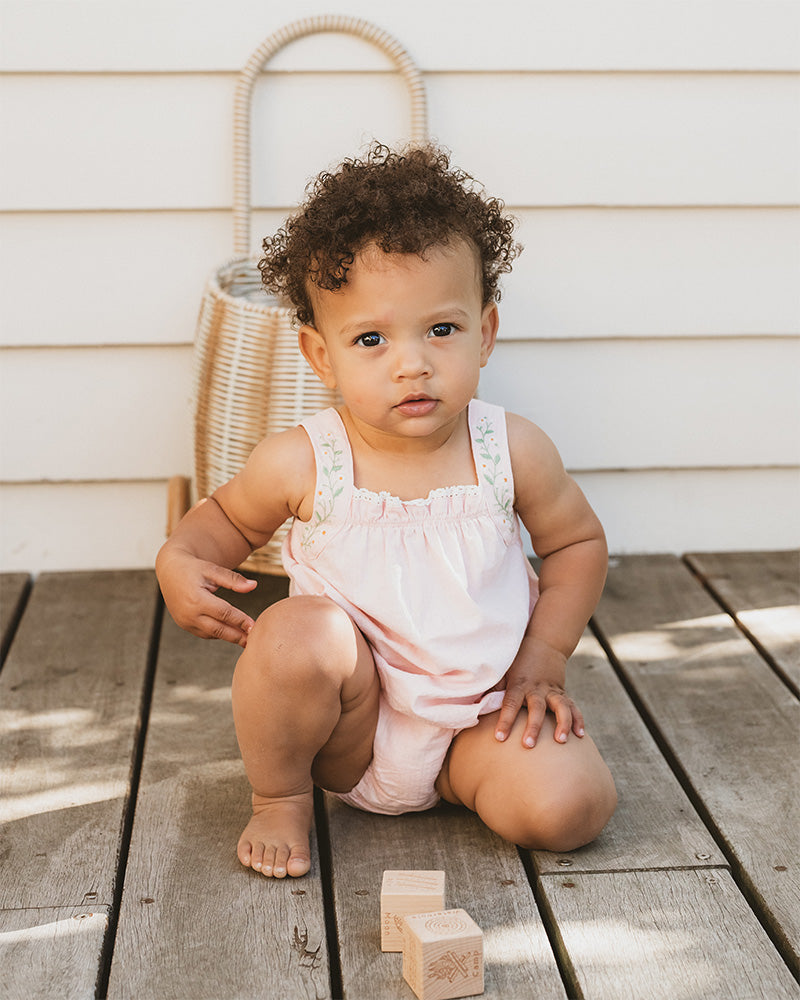 Tess EMB Strap Bodysuit