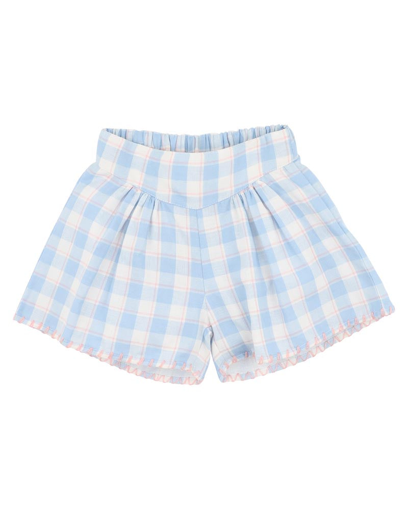 Bonnie Check Organic Shorts