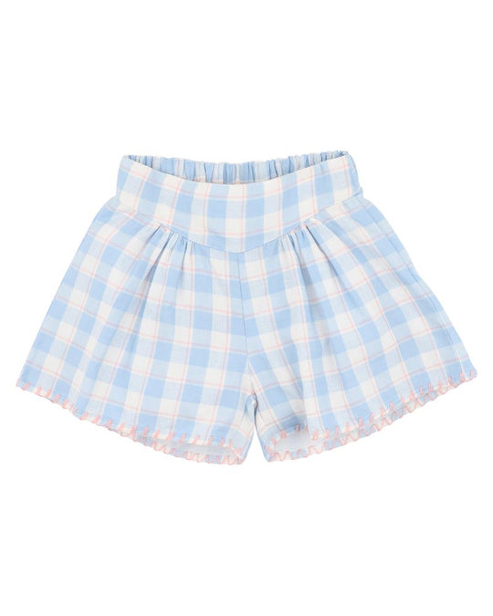 Bonnie Check Organic Shorts