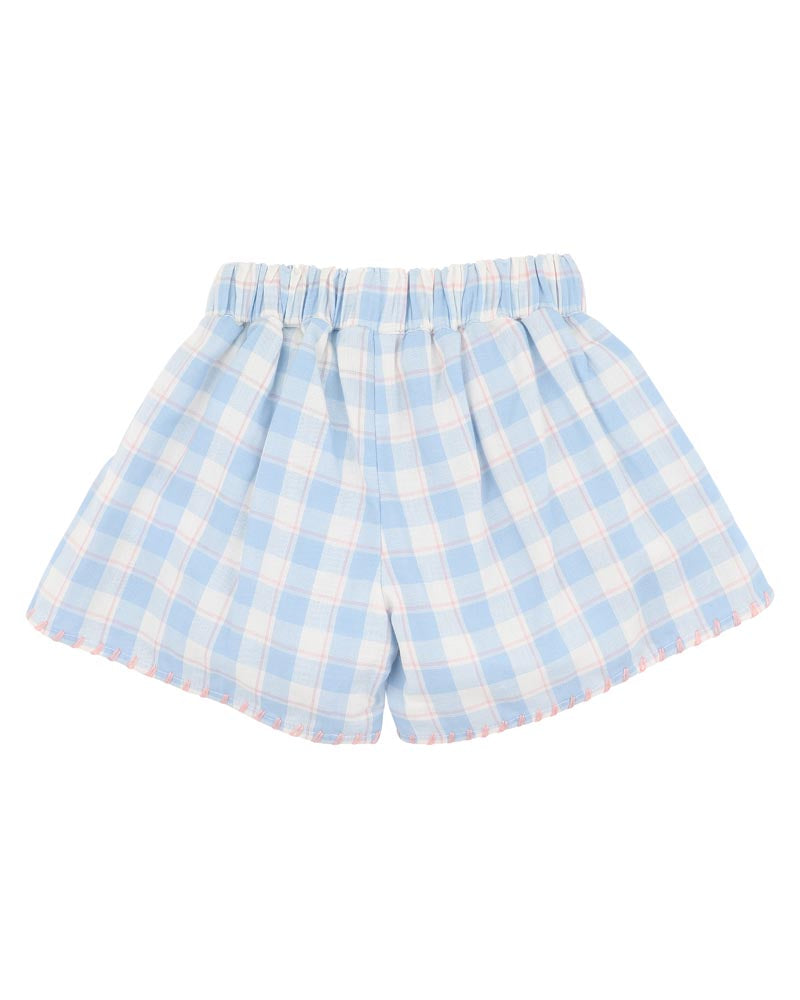 Bonnie Check Organic Shorts