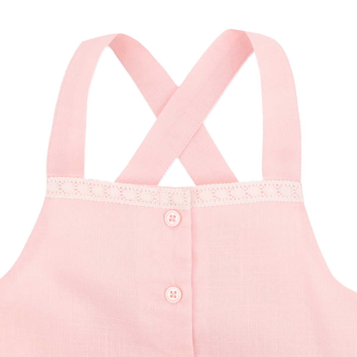 CHELSEA BRODERIE HEM DRESS 3-7Y