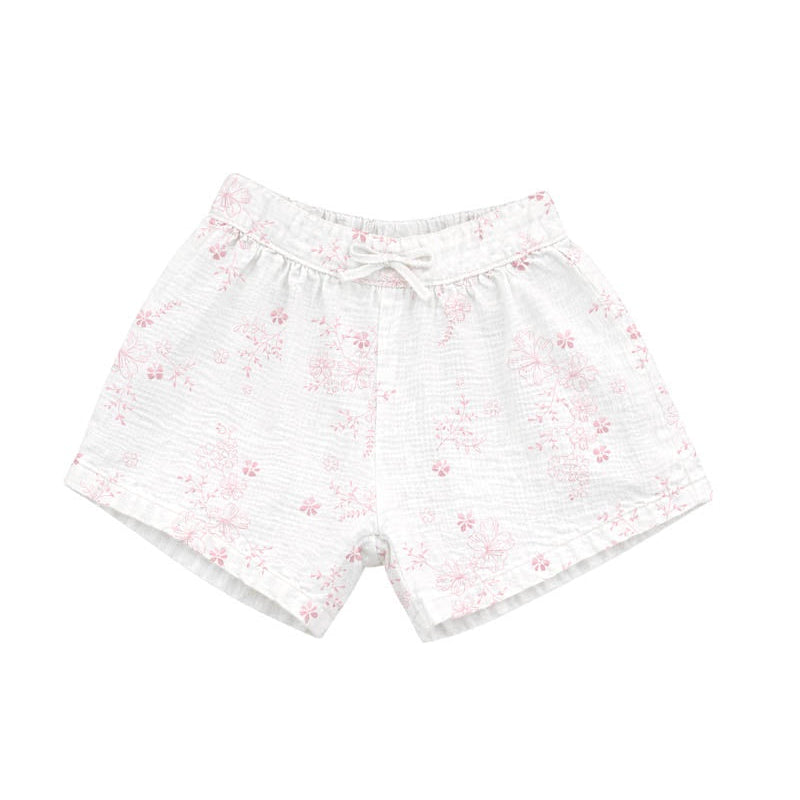 CHELSEA ALL OVER EMBROIDERY SHORTS 3-7Y