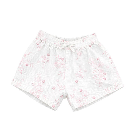 CHELSEA ALL OVER EMBROIDERY SHORTS 3-7Y