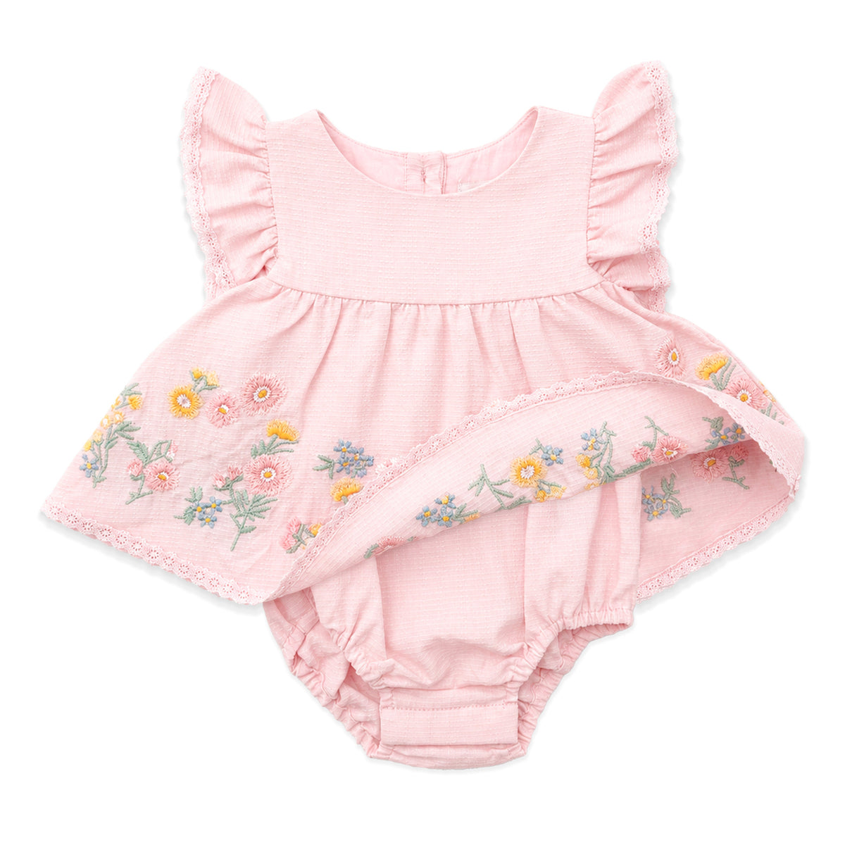 PIA EMB. OVERLAY BODYSUIT