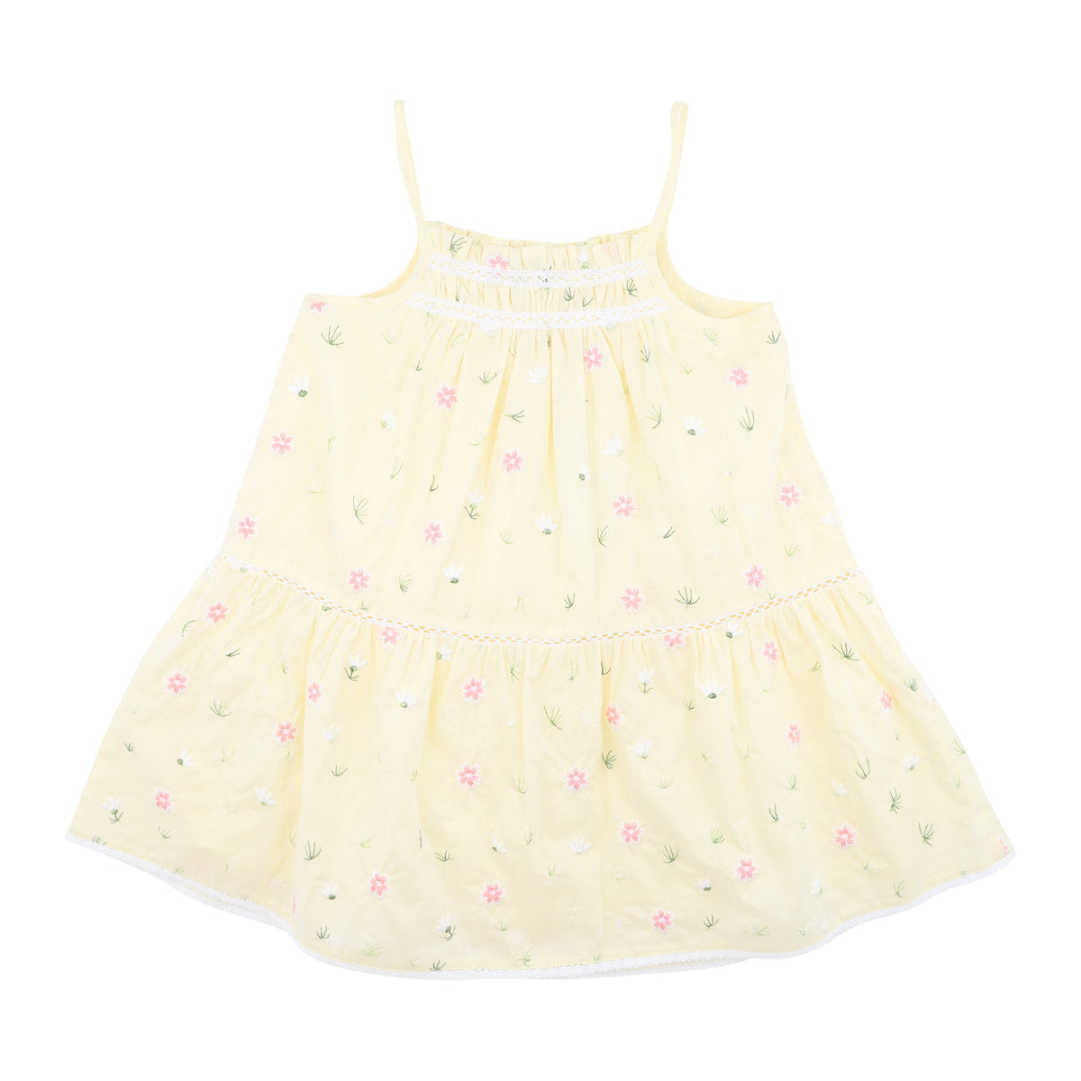 PIA ALL OVER EMBROIDERY DRESS 3-7Y