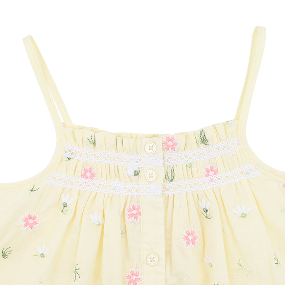 PIA ALL OVER EMBROIDERY DRESS 3-7Y