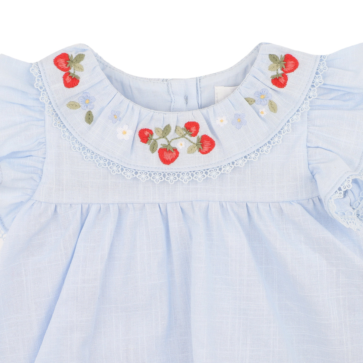 POPPY EMB. OVERLAY BODYSUIT