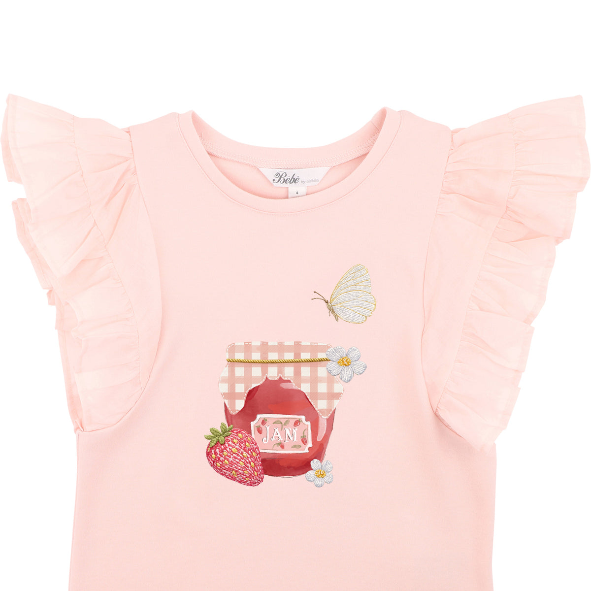 POPPY ORGANIC JAM TEE 3-5Y
