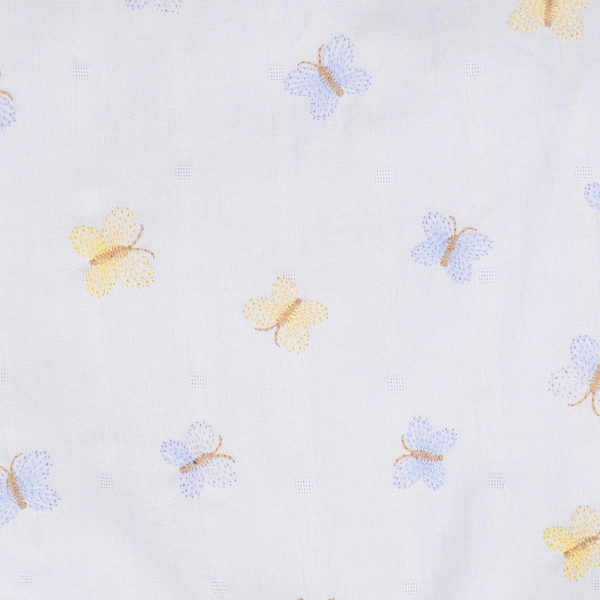 LIBBY EMBROIDERED BUTTERFLY ROMPER