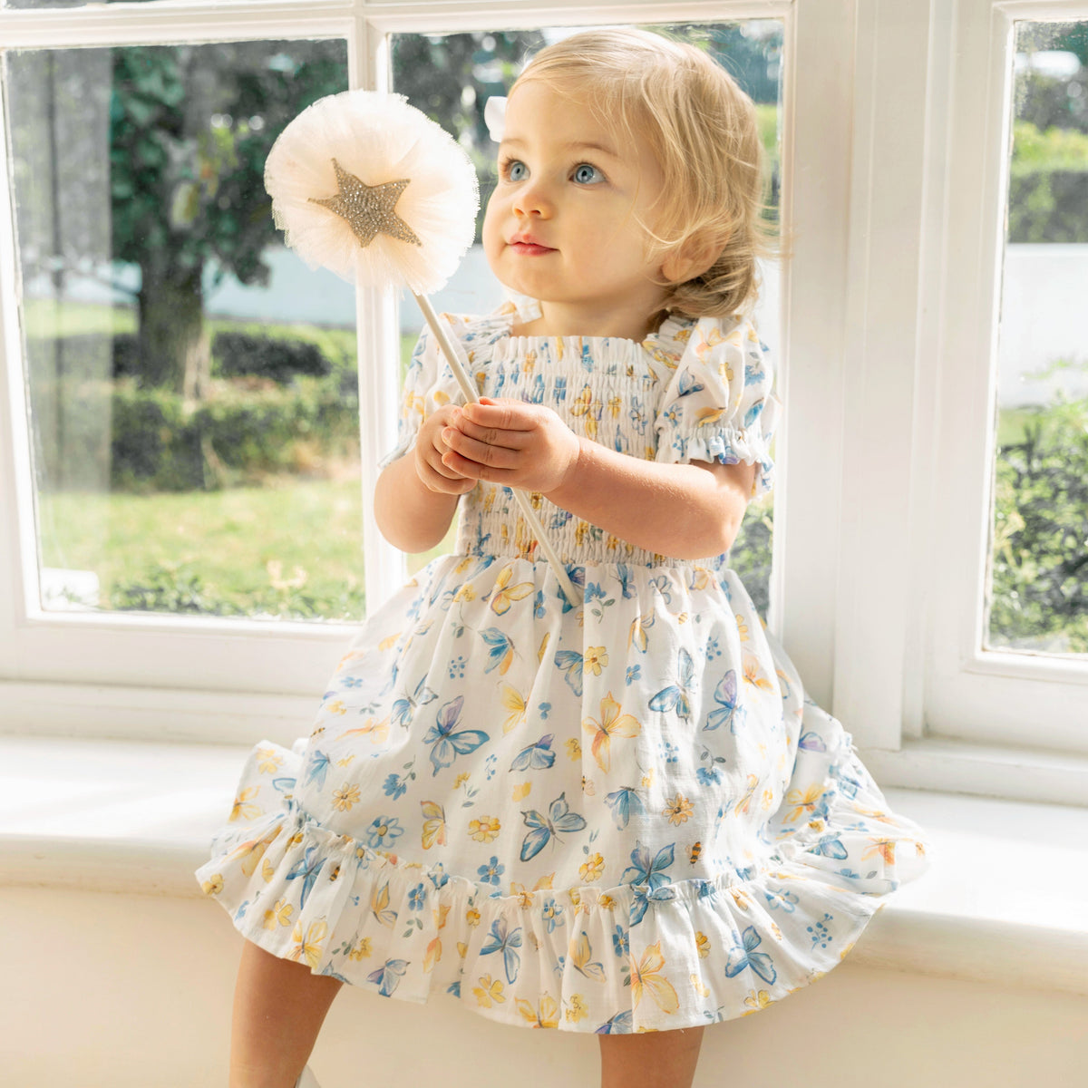 LIBBY SS BUTTERFLY DRESS