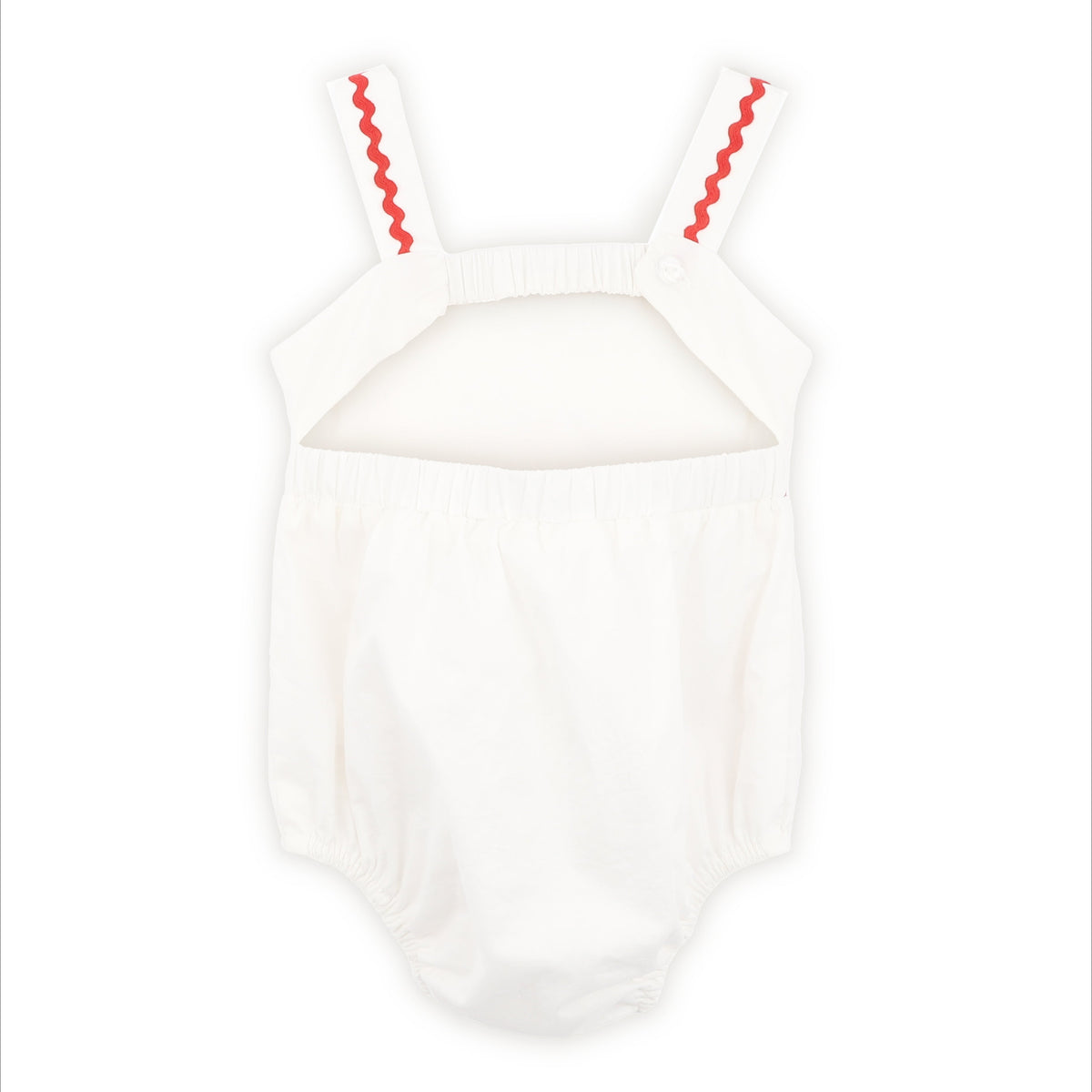FESTIVE RIC RAC POCKET BODYSUIT