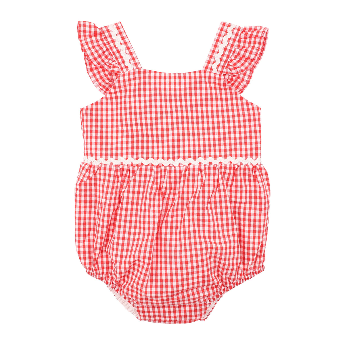 FESTIVE GINGHAM BODYSUIT