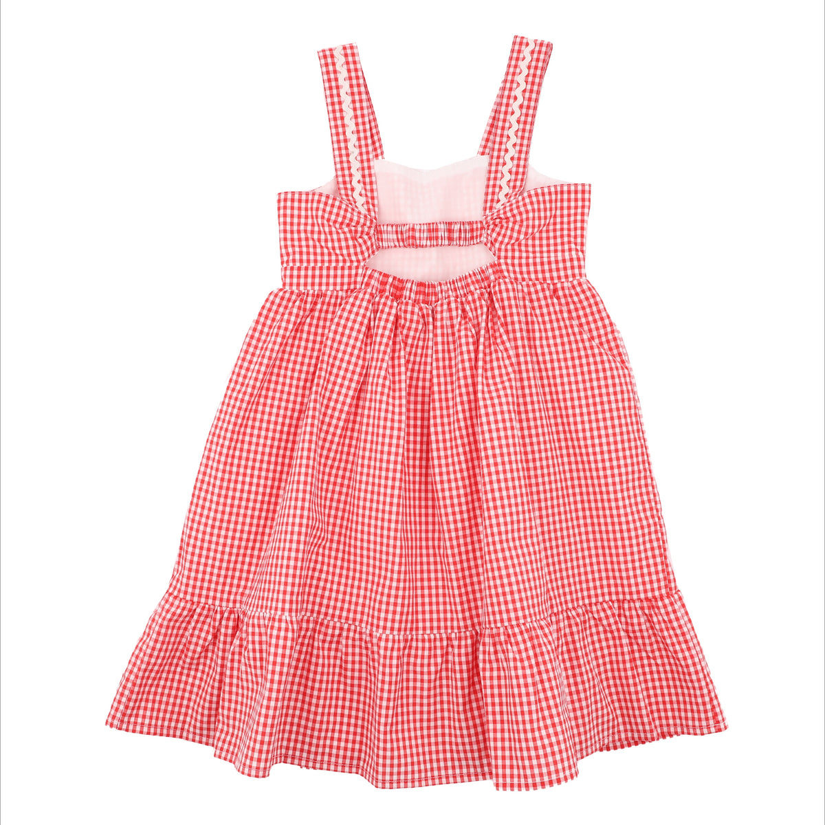 FESTIVE GINGHAM DRESS
