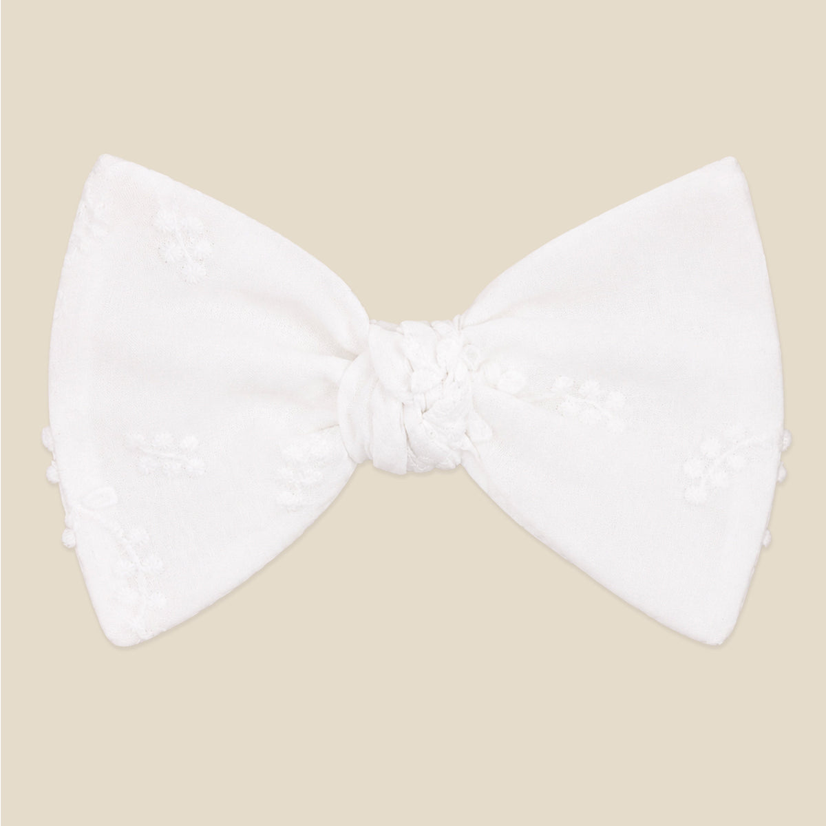 3D FLORAL EMB. HEADBAND