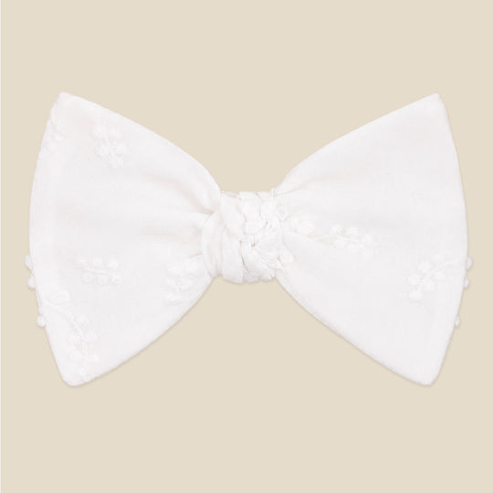 3D FLORAL EMB. HEADBAND