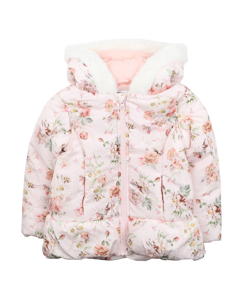 Dotti Print Hooded Coat | 3-7