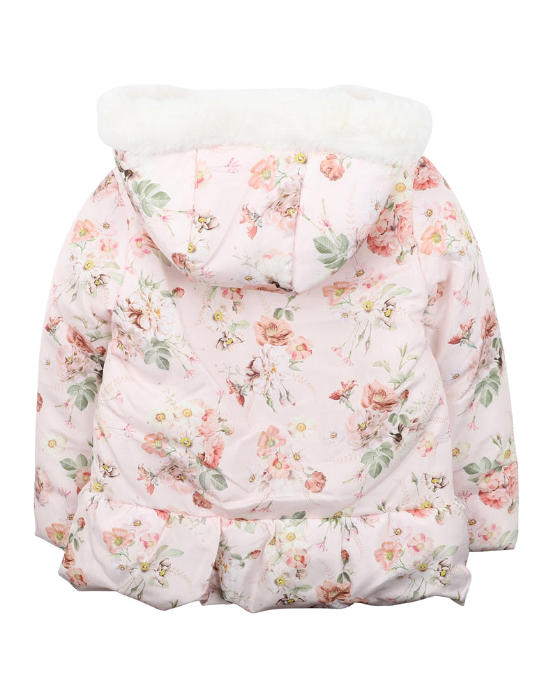 Dotti Print Hooded Coat | 3-7