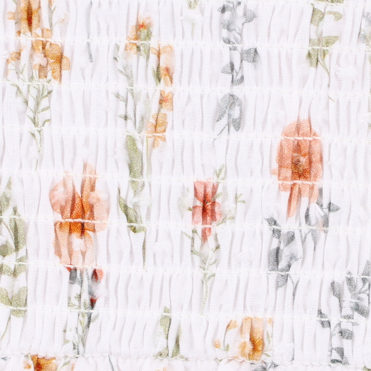 GEMMA ORGANIC SHIRRED DRESS | 3-7 YRS