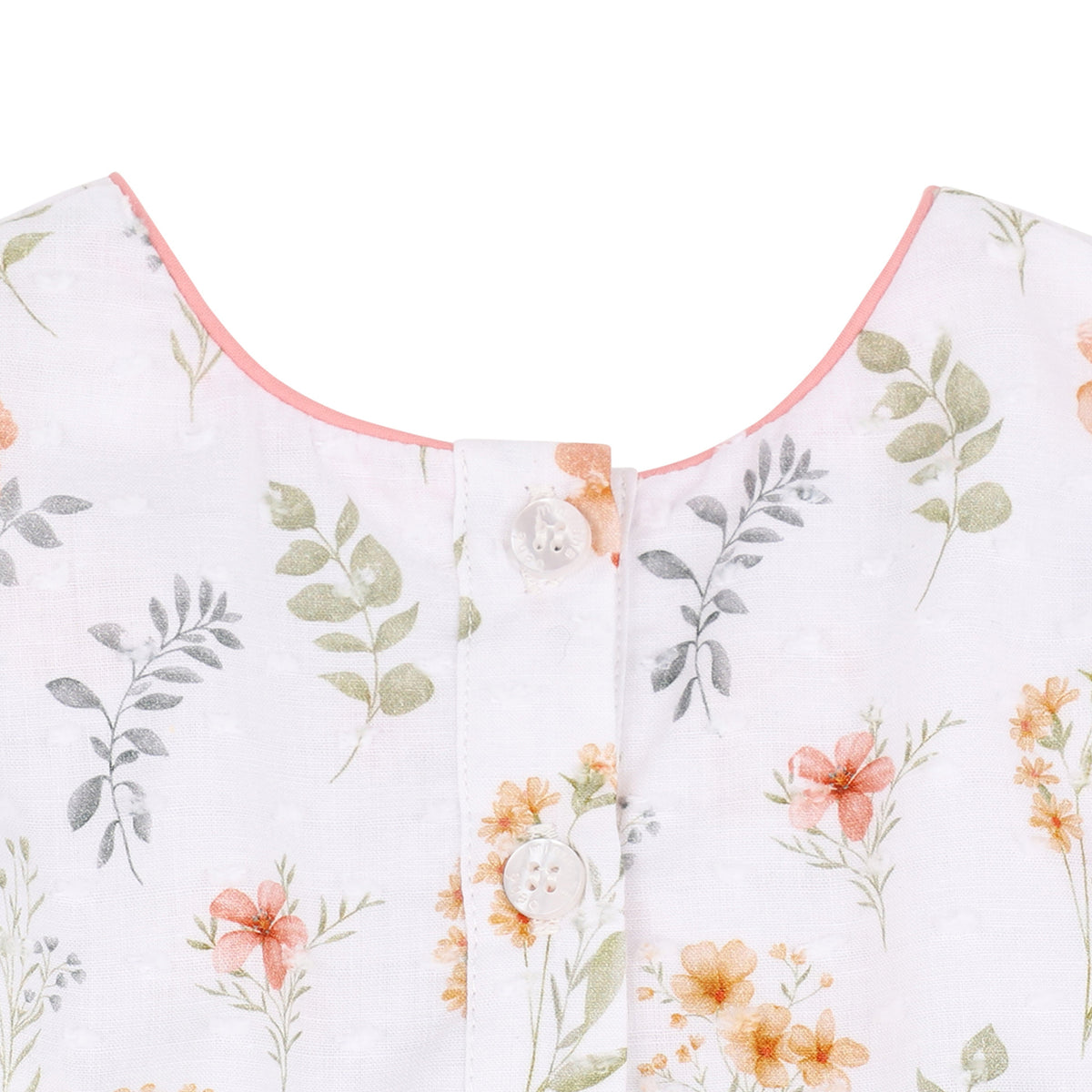 GEMMA ORGANIC SHIRRED DRESS