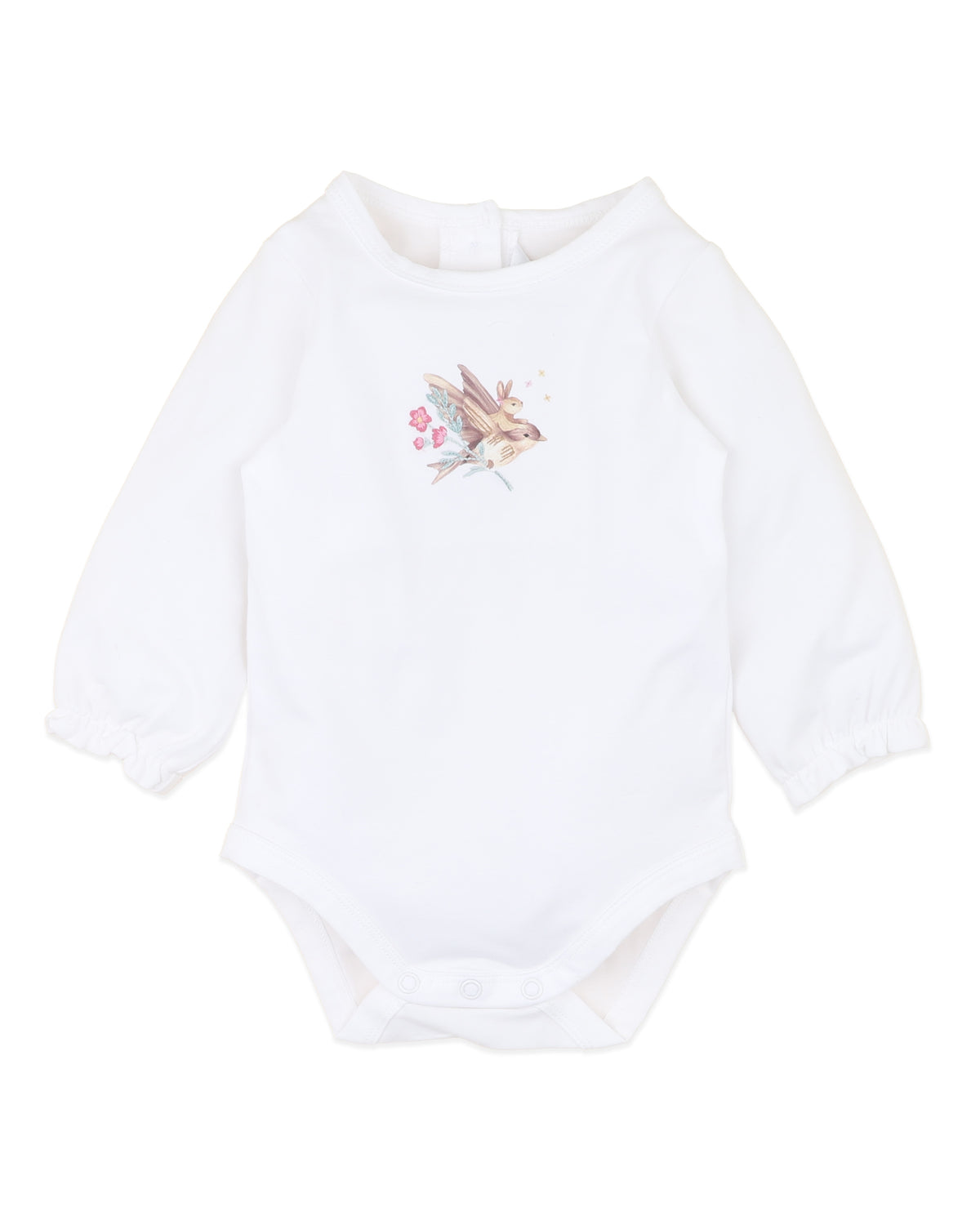 WINNIE BIRD ORGANIC LS BODYSUIT