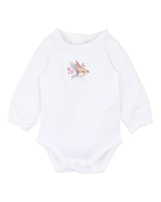 WINNIE BIRD ORGANIC LS BODYSUIT