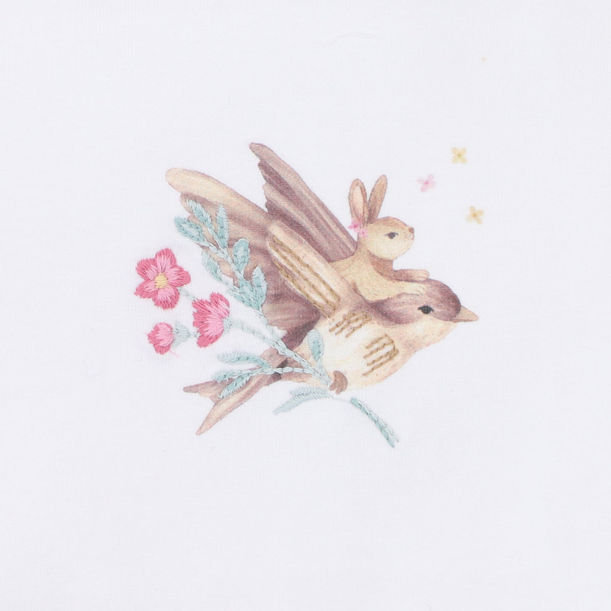 WINNIE BIRD ORGANIC LS BODYSUIT