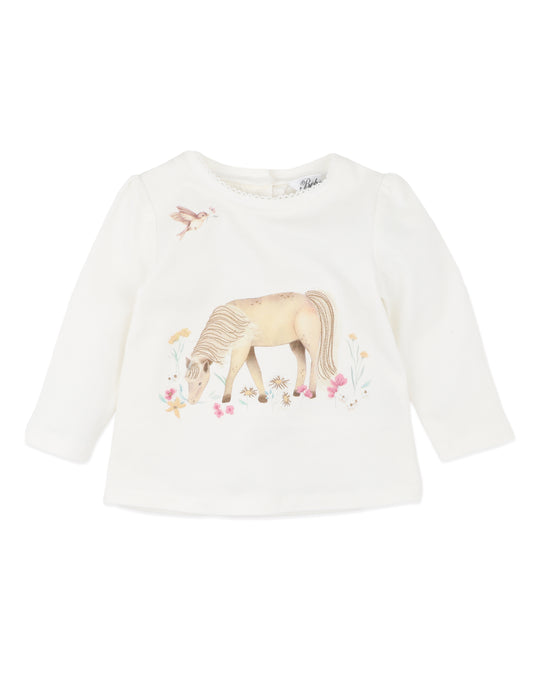 WINNIE PONY ORGANIC LS TEE